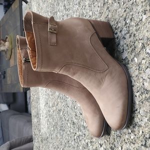 Aetrex Rubi Arch Support Waterproof Boot Taupe Size 41 (US 10)